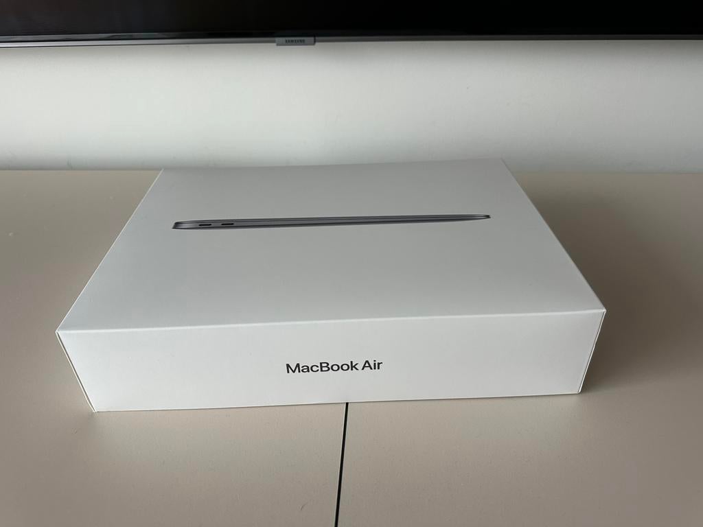 MacBook Air M1 en parfait état + chargeur + boîte, Informatique & Logiciels, Apple Macbooks, 256 GB, Enlèvement ou Envoi, Comme neuf