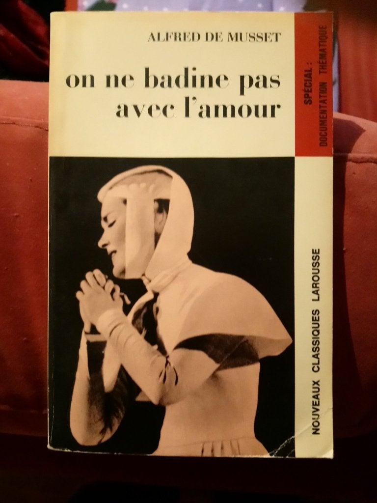 Alfred de Musset On ne Badine pas avec l'amour, Livres, Enlèvement, Comme neuf, Alfred de Musset, Europe autre