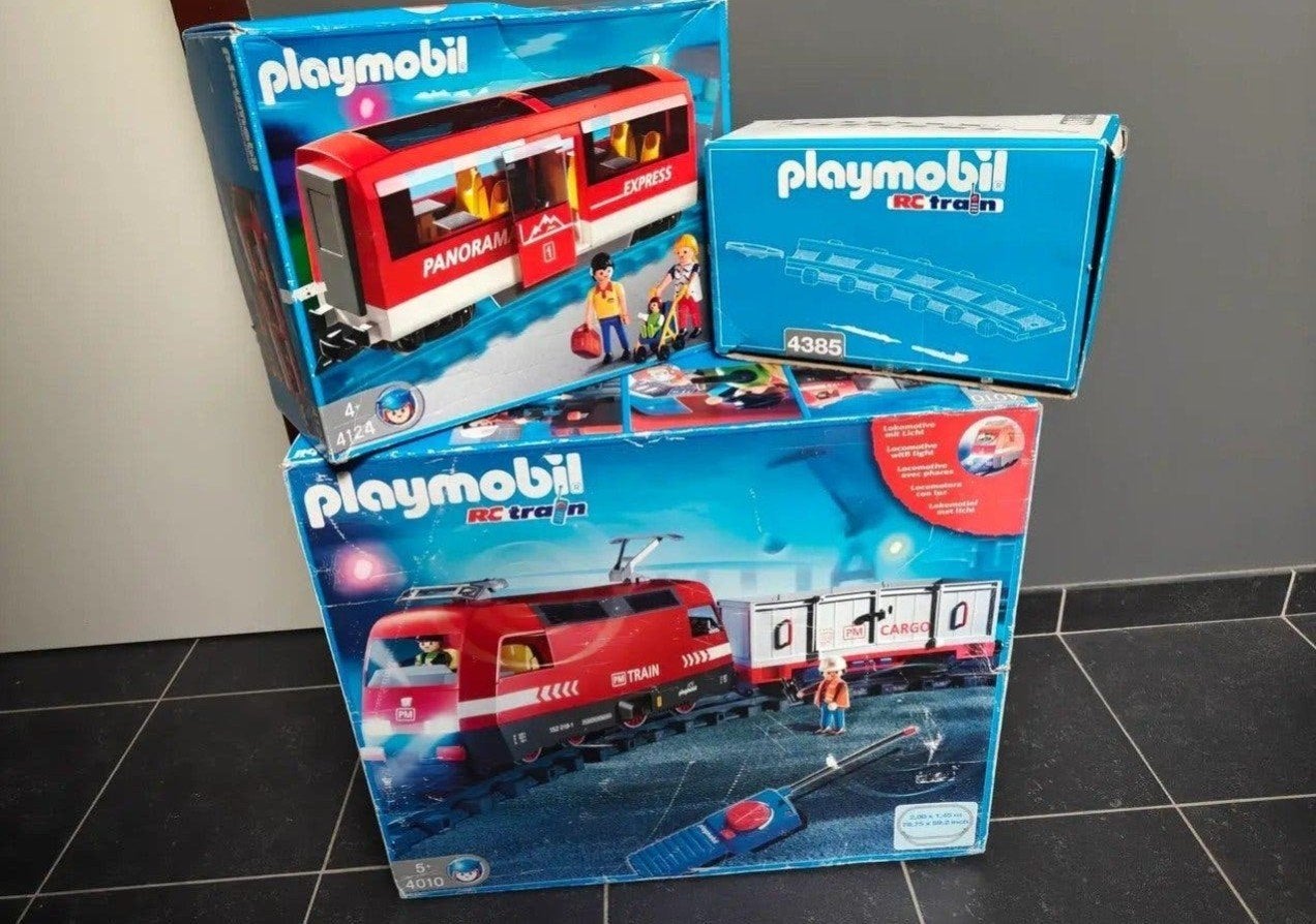 playmobil trein + uitbreiding sets, Ophalen