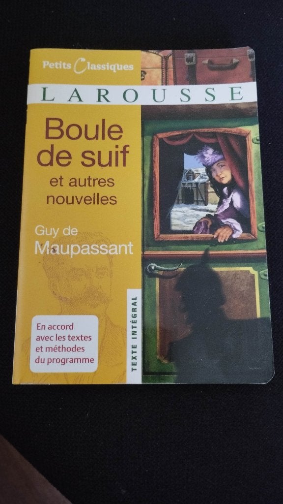 Maupassant - Boule de suif et autres nouvelles Larousse, Enlèvement ou Envoi, Comme neuf, Europe autre, Guy de Maupassant