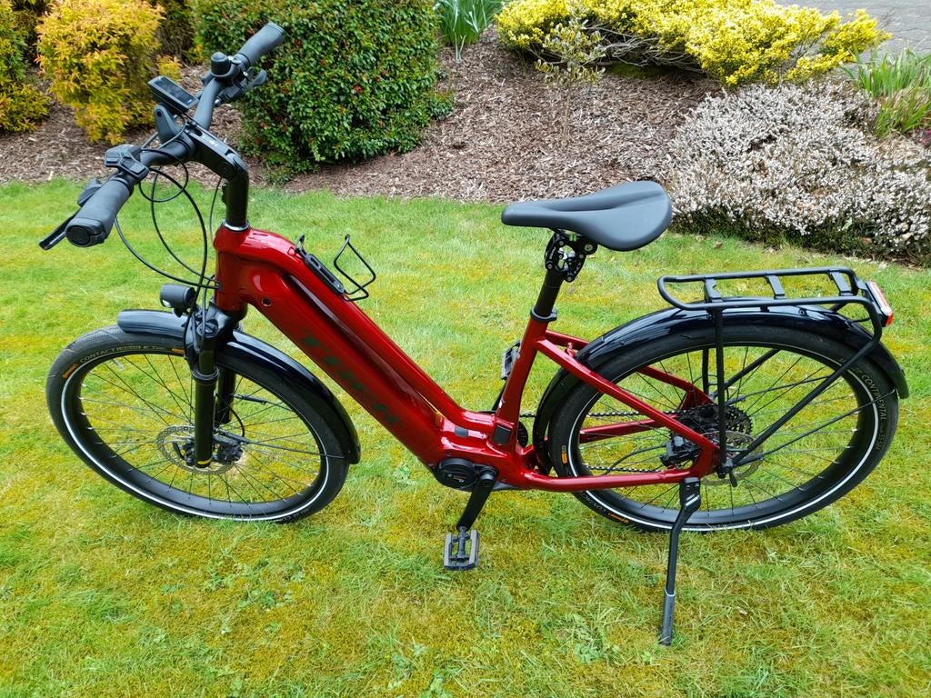 VAE TREK Allant +7 rouge,taille M, nouv. moteur 186 kms, Fietsen en Brommers, Elektrische fietsen, Ophalen