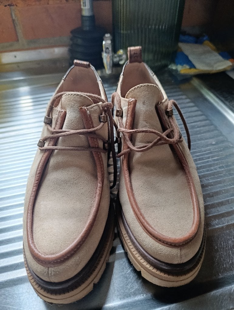 Schoenen, Kleding | Dames, ANDERE, Schoenen met lage hakken, Beige, Nieuw