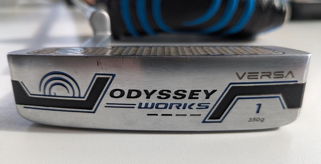 Odyssey Works Versa #1 putter - linkshandig!, Sport en Fitness, Golf, Ophalen, Zo goed als nieuw, Club, Overige merken