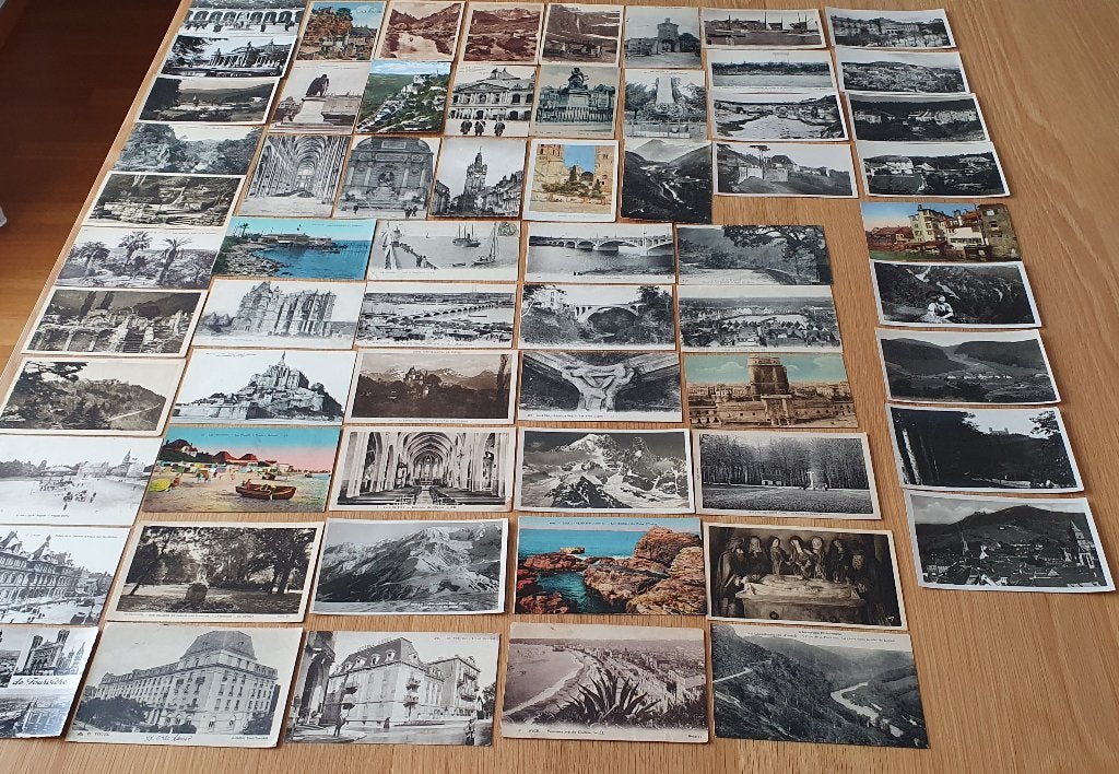 50 ansichtkaarten Frankrijk, Verzamelen, Postkaarten | Buitenland, Ophalen of Verzenden, Frankrijk