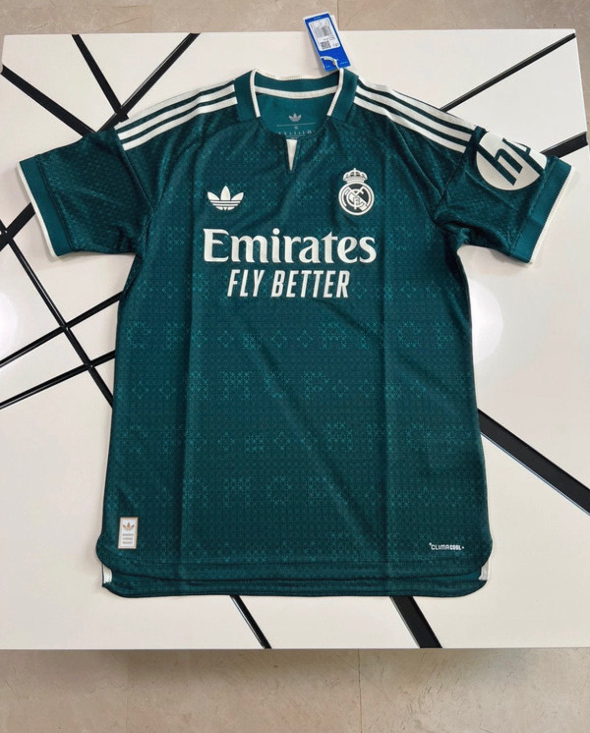 Real Madrid 2026/27 Uitshirt Player Version Groen – Maat M, Maat M, Verzenden, Nieuw, Shirt