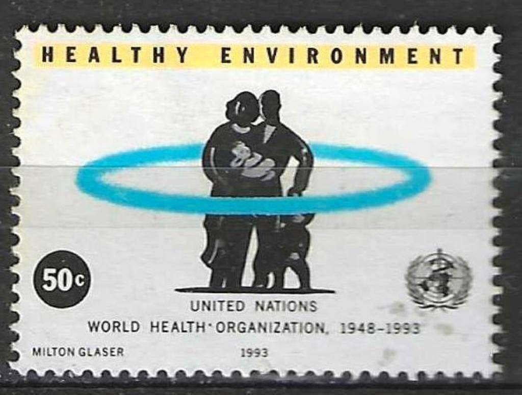 VN-New York 1993 - Yvert 633 - Bescherming Natuur (ZG), Verzenden, Postfris