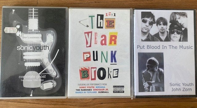 Sonic Youth DVD set (3), Ophalen of Verzenden, Nieuw in verpakking