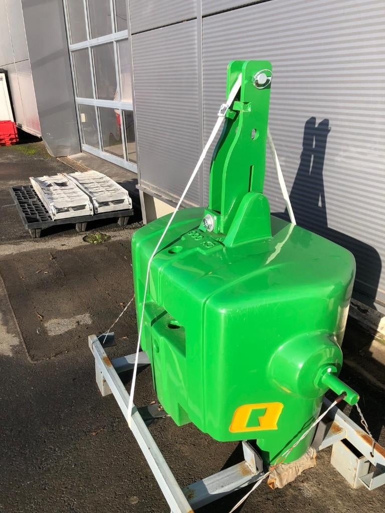 POIDS AVANT QUICKE John Deere, Enlèvement