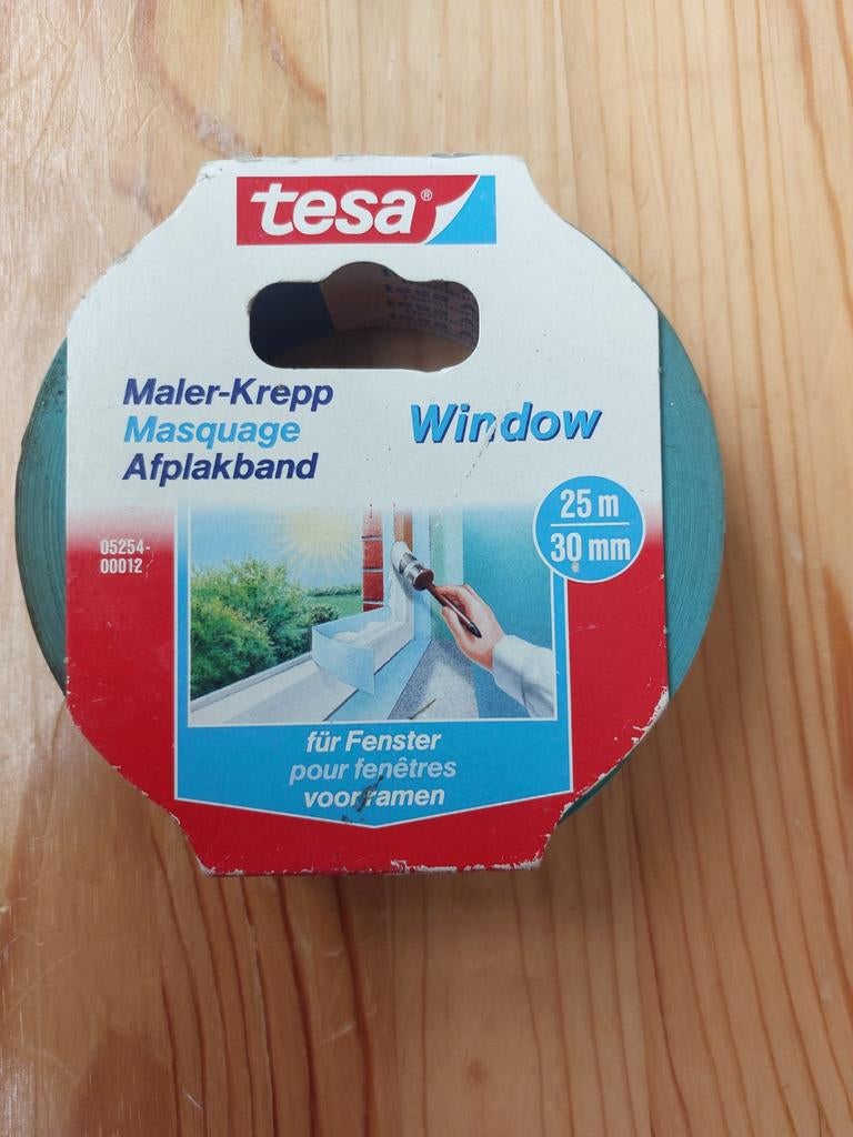 Ruban de masquage pour fenêtres Tesa — 25 m x 30 mm, Enlèvement
