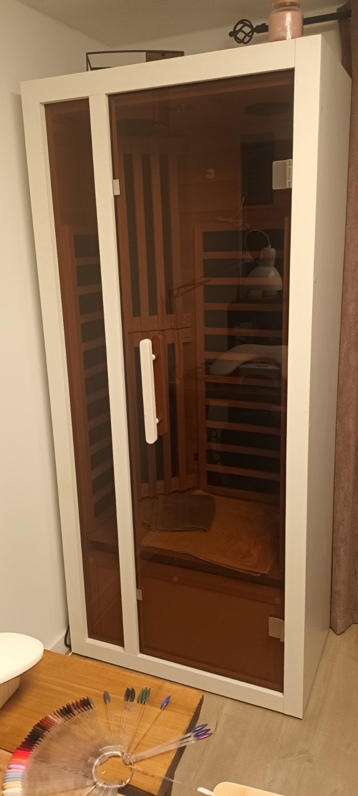 Uitschuifbare infraroodcabine, Sports & Fitness, Sauna, Enlèvement