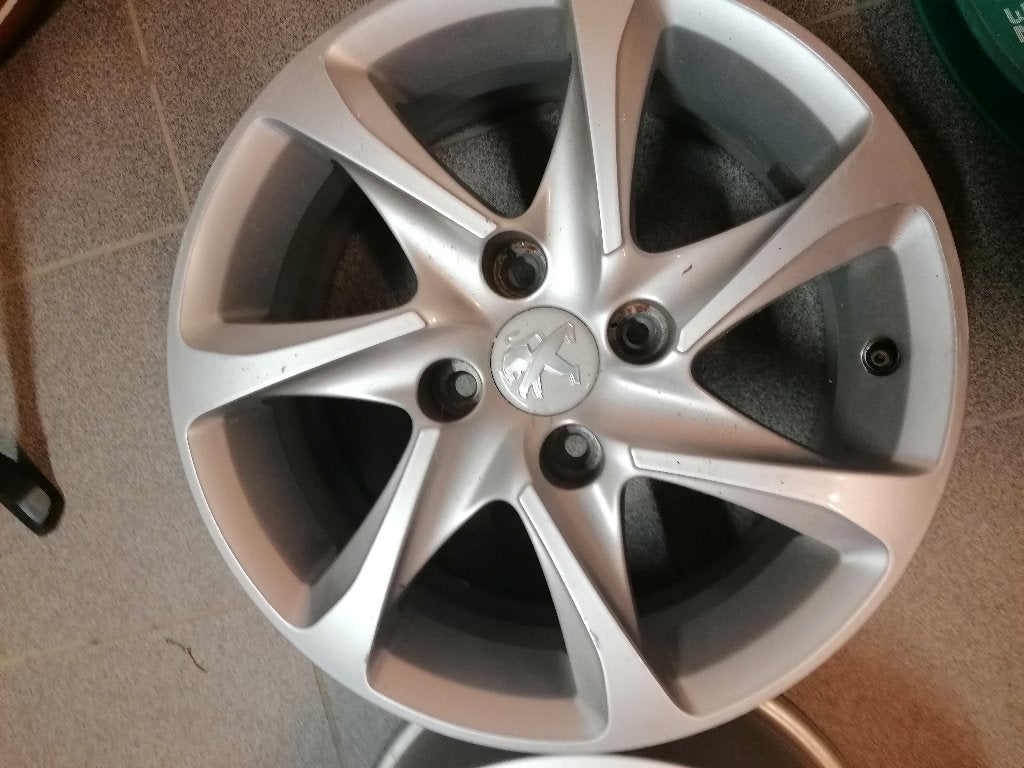 Velgen peugeot, Auto-onderdelen, Ophalen, Gebruikt, 15 inch, Velg(en)