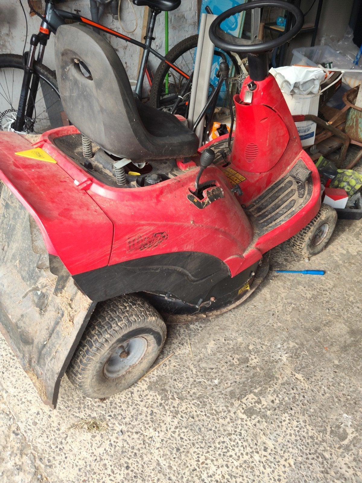 tracteur tondeuse castelgarden à réparer, Enlèvement