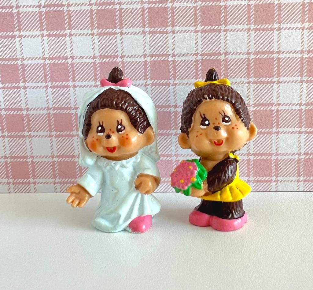 Petite figurine Monchhichi / Kiki - Bully, Collections, Enlèvement ou Envoi, Utilisé, Autres types