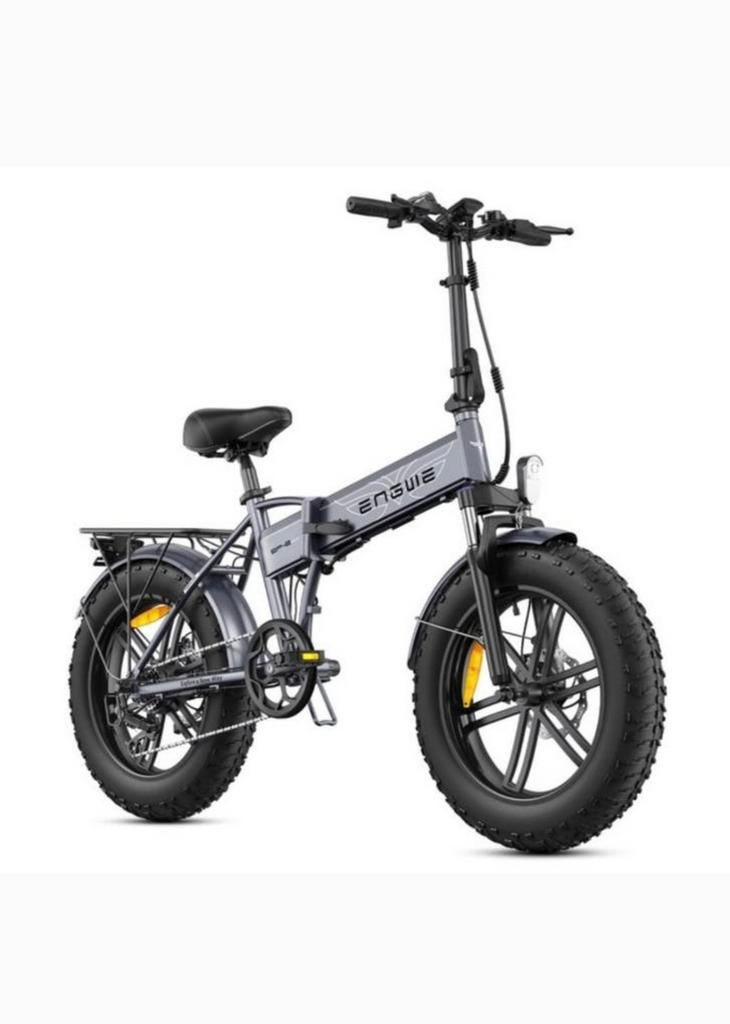 Engwe EP-2 Boost opvouwbare elektrische fatbike, 20 inch of meer, Versnellingen, Zo goed als nieuw, Totaal opvouwbaar