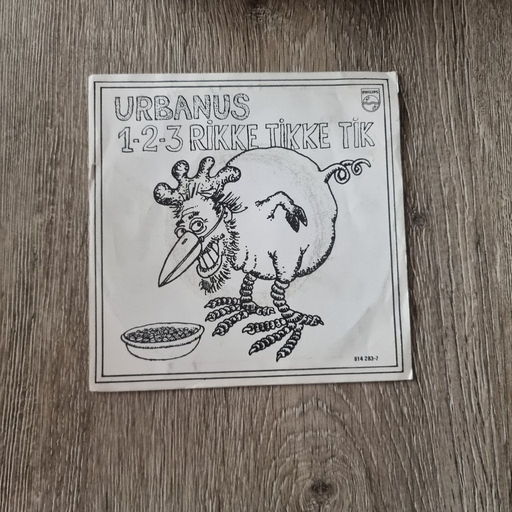 7" Urbanus - 1-2-3 Rikke tikke tik, CD & DVD, Vinyles Singles, Enlèvement ou Envoi, Utilisé, 7 inch, En néerlandais
