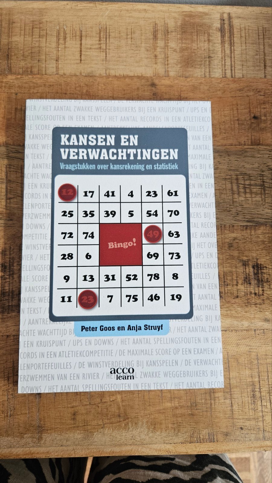 Anja Struyf - Kansen en verwachtingen, Boeken, Ophalen, Anja Struyf; Peter Goos