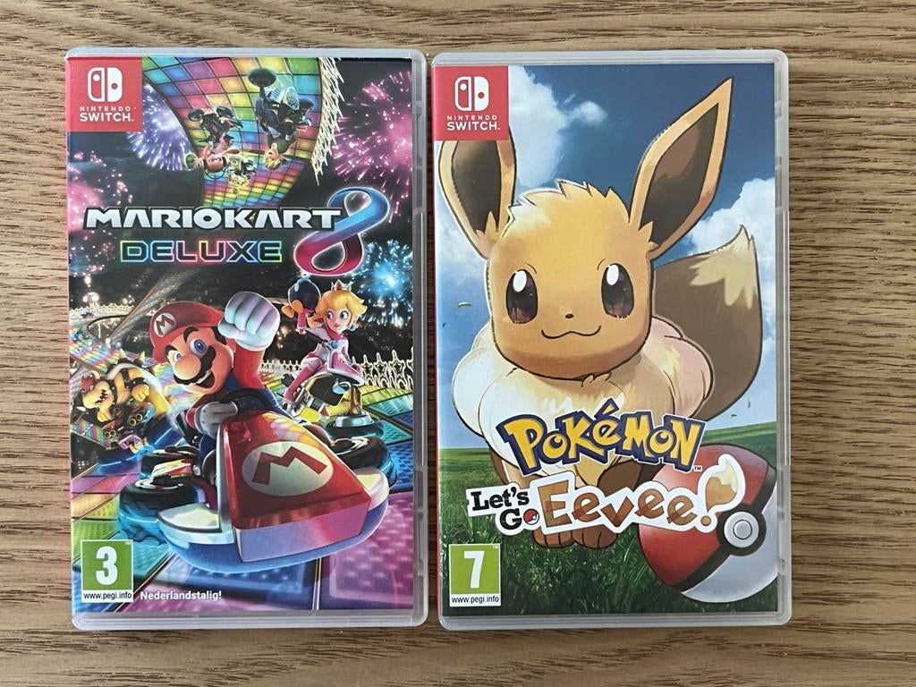 Mariokart Pokemon let's go eevee doos, Games en Spelcomputers, Ophalen of Verzenden, Zo goed als nieuw