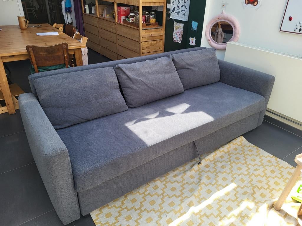 Canapé IKEA FRIHETEN, Maison & Meubles, Trois personnes, Banc droit, Enlèvement, Utilisé