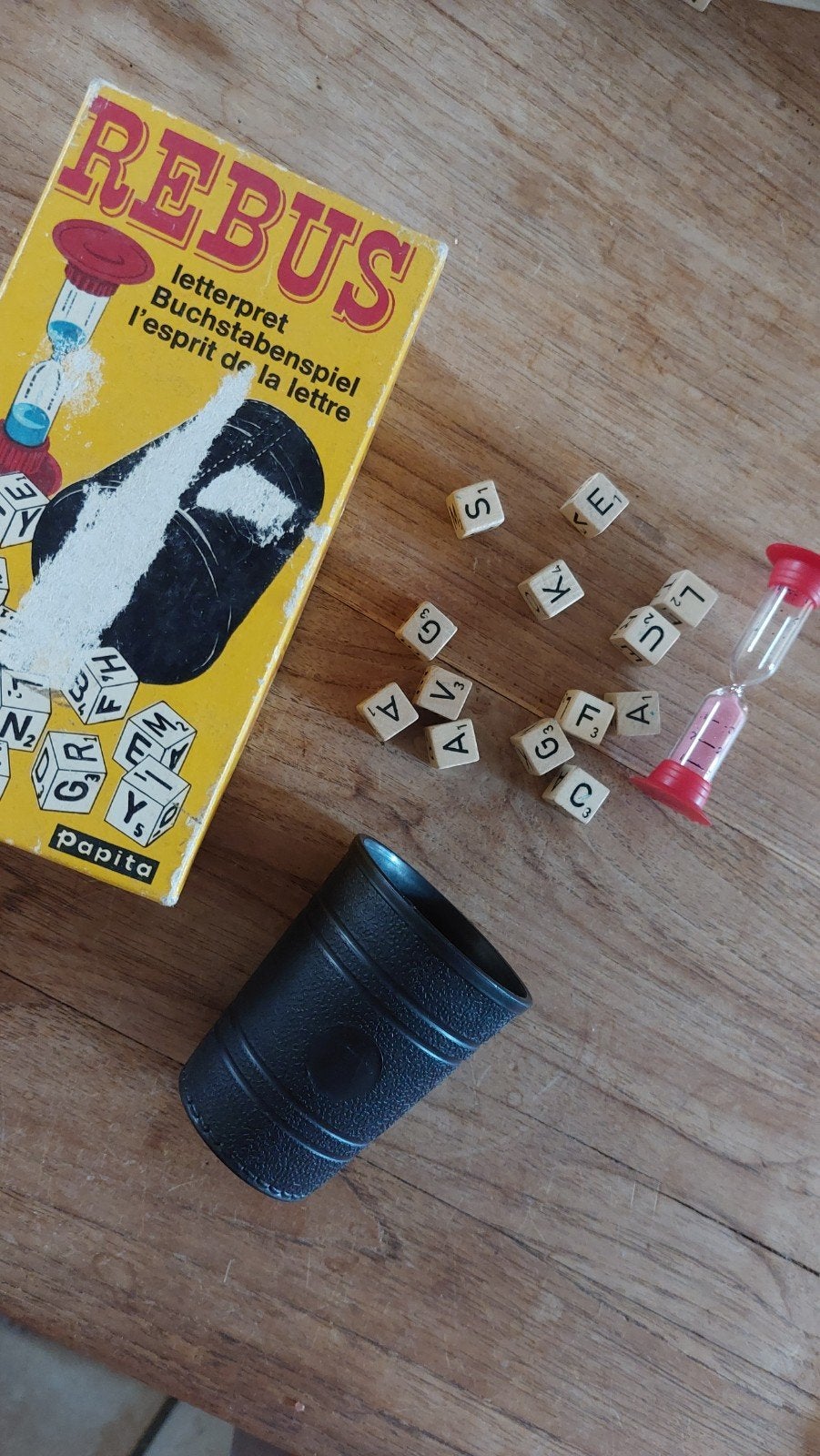 Jeu Vintage Rebus, Hobby & Loisirs créatifs, Jeux de société | Autre, Enlèvement ou Envoi