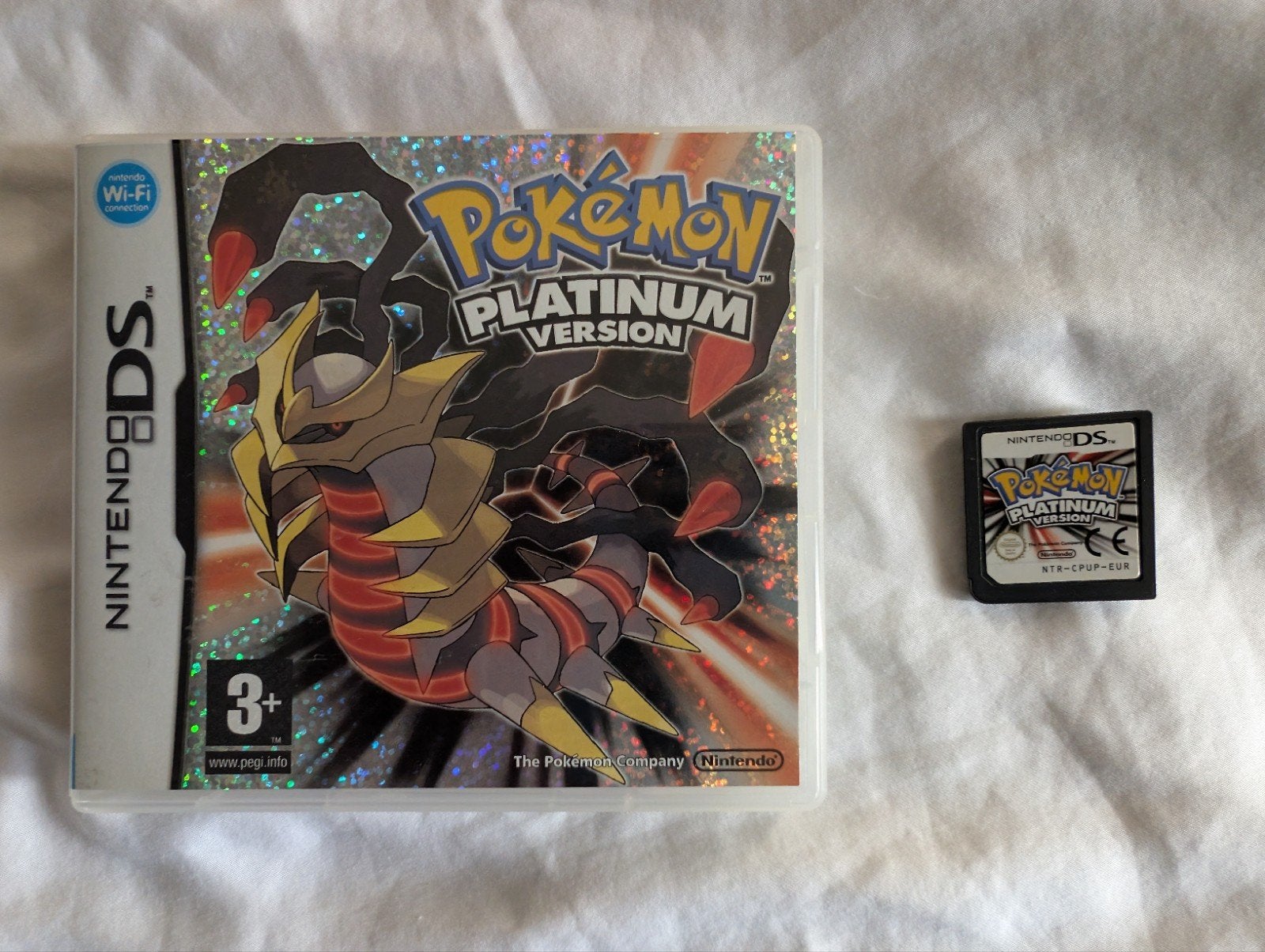 Pokémon Platinum Version (Nintendo DS) - Compleet CIB, Games en Spelcomputers, Ophalen, Online, 1 speler, Zo goed als nieuw