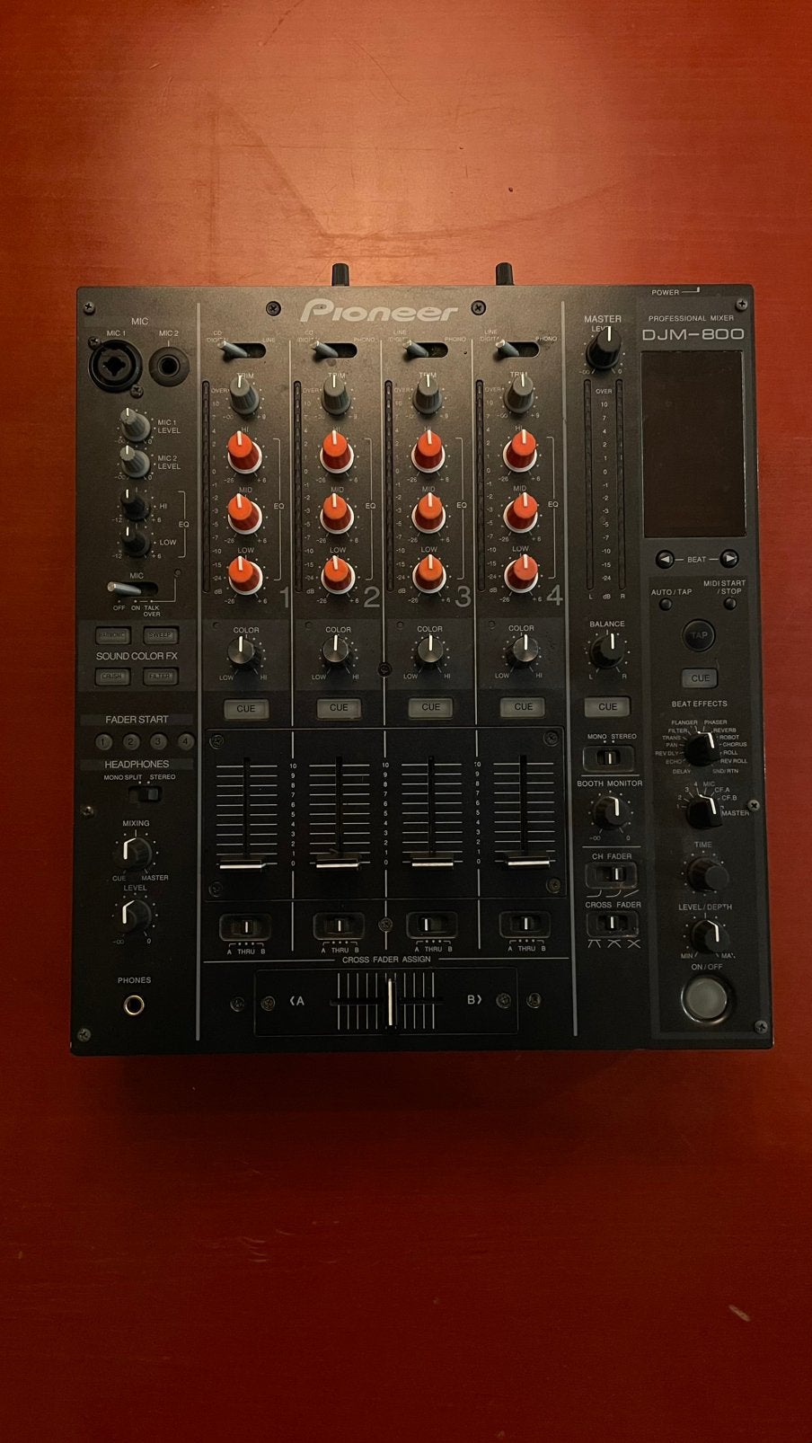 Pioneer DJM-800 Black, Muziek en Instrumenten, Ophalen, Nieuw, Draaitafel, Pioneer