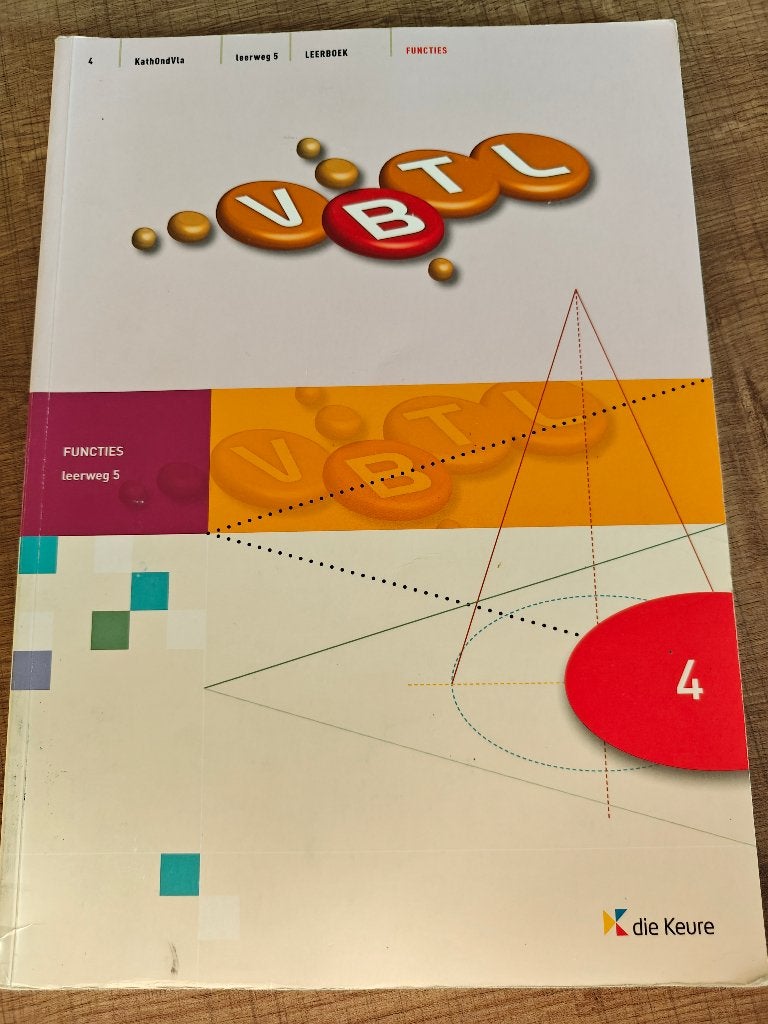 VBTL 4 Functies, Boeken, Schoolboeken, ASO, Wiskunde A, Ophalen of Verzenden, Nieuw