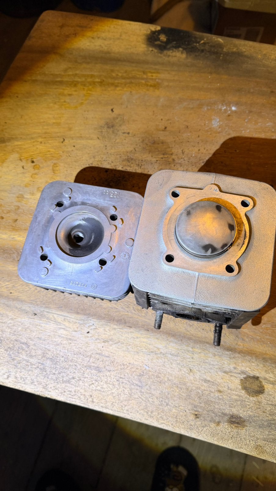 Cilinder Piaggio 125cc 2 Takt luchtgekoeld Origineel, Enlèvement ou Envoi, Comme neuf, Cylindre
