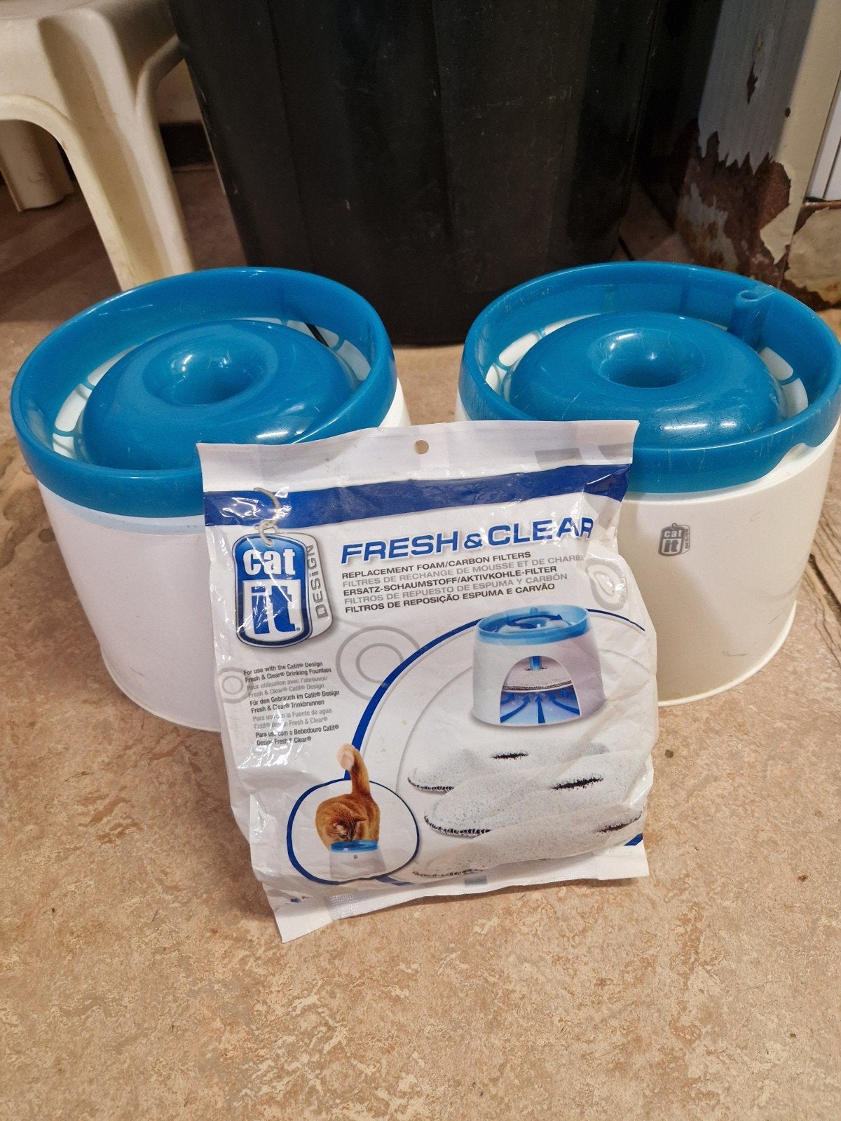 drinkfontein, Animaux & Accessoires, Nourriture & Abreuvoirs pour chats, Enlèvement ou Envoi, Automatiquement, Utilisé