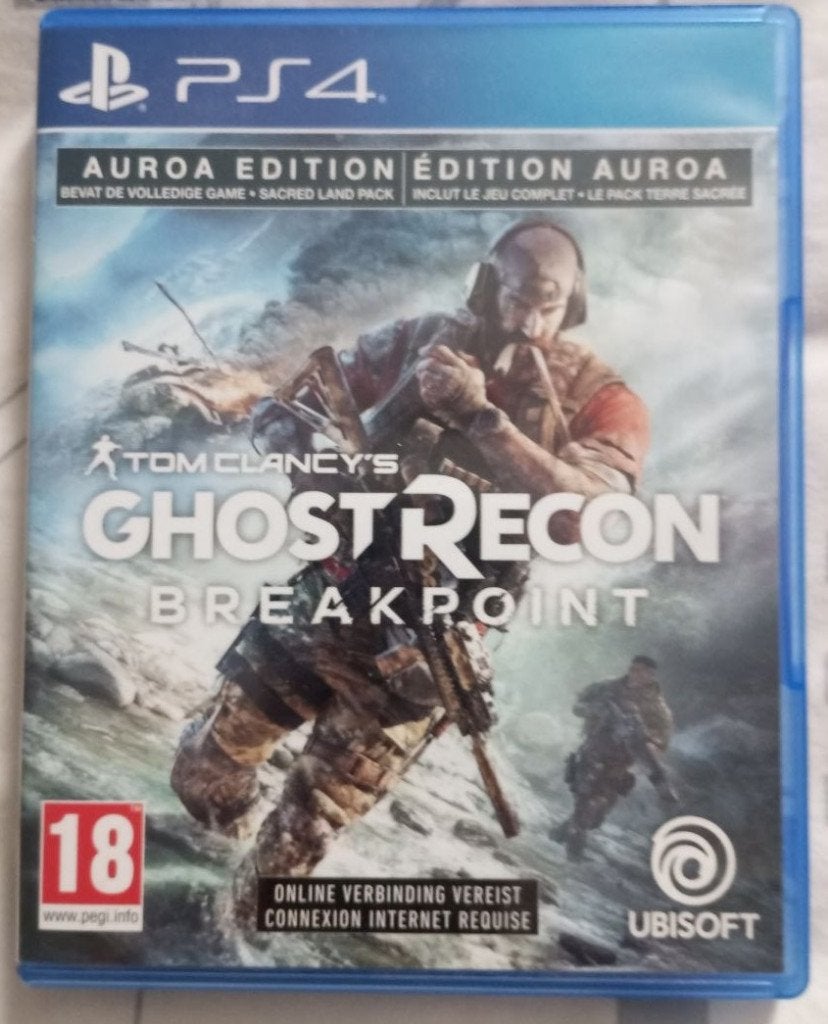 ghost recon breakpoint ps4, Games en Spelcomputers, Games | Sony PlayStation 4, Ophalen of Verzenden, Zo goed als nieuw, Vanaf 18 jaar
