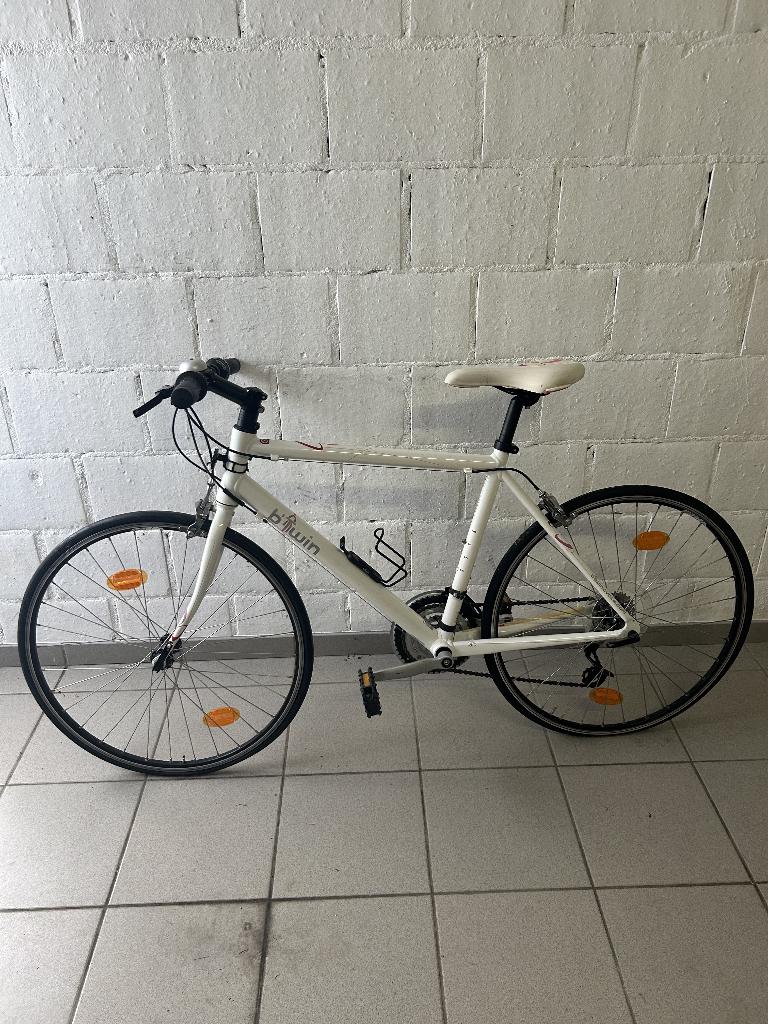 Racefiets voor dames, Aluminium, 15 tot 20 versnellingen, Dames, Trommelrem