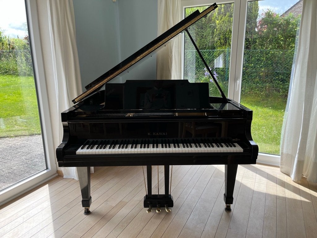 Piano Kawai KG-2C, Enlèvement, Utilisé, Noir, Piano