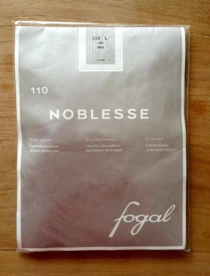 Kousen Fogal Nobility 110 Grey T.l., Kleding | Dames, Nieuw, Ophalen of Verzenden, Maat 44/46 (L), Grijs