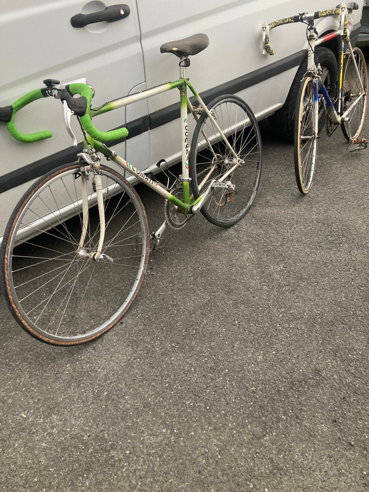 2 comati koersfietsen met stalen kader.1981., Fietsen en Brommers, 59 cm of meer, Ophalen, Velgrem, Jaren '60 of nieuwer