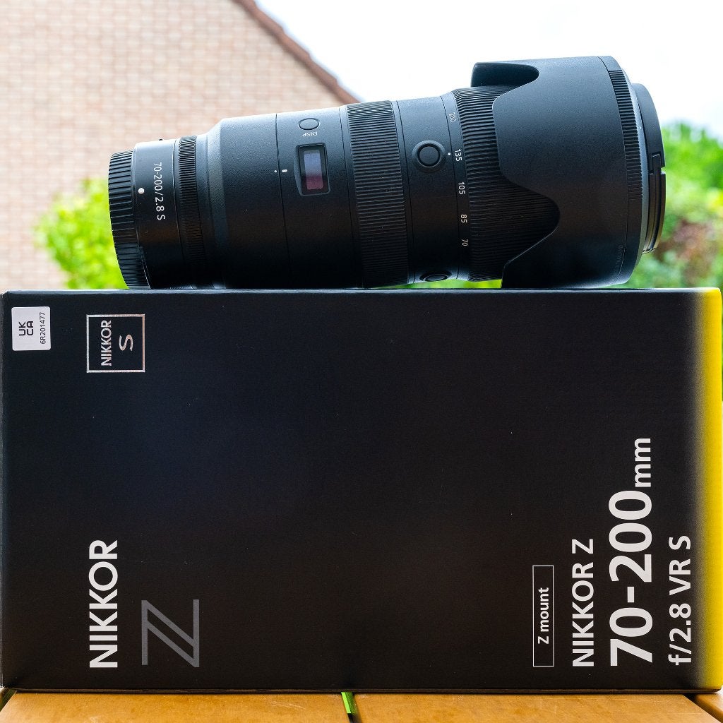 Nikkor Nikon Z 70/200mm f/2.8 VR S, TV, Hi-fi & Vidéo, Monture Nikon Z, Enlèvement ou Envoi, Comme neuf, 200 mm
