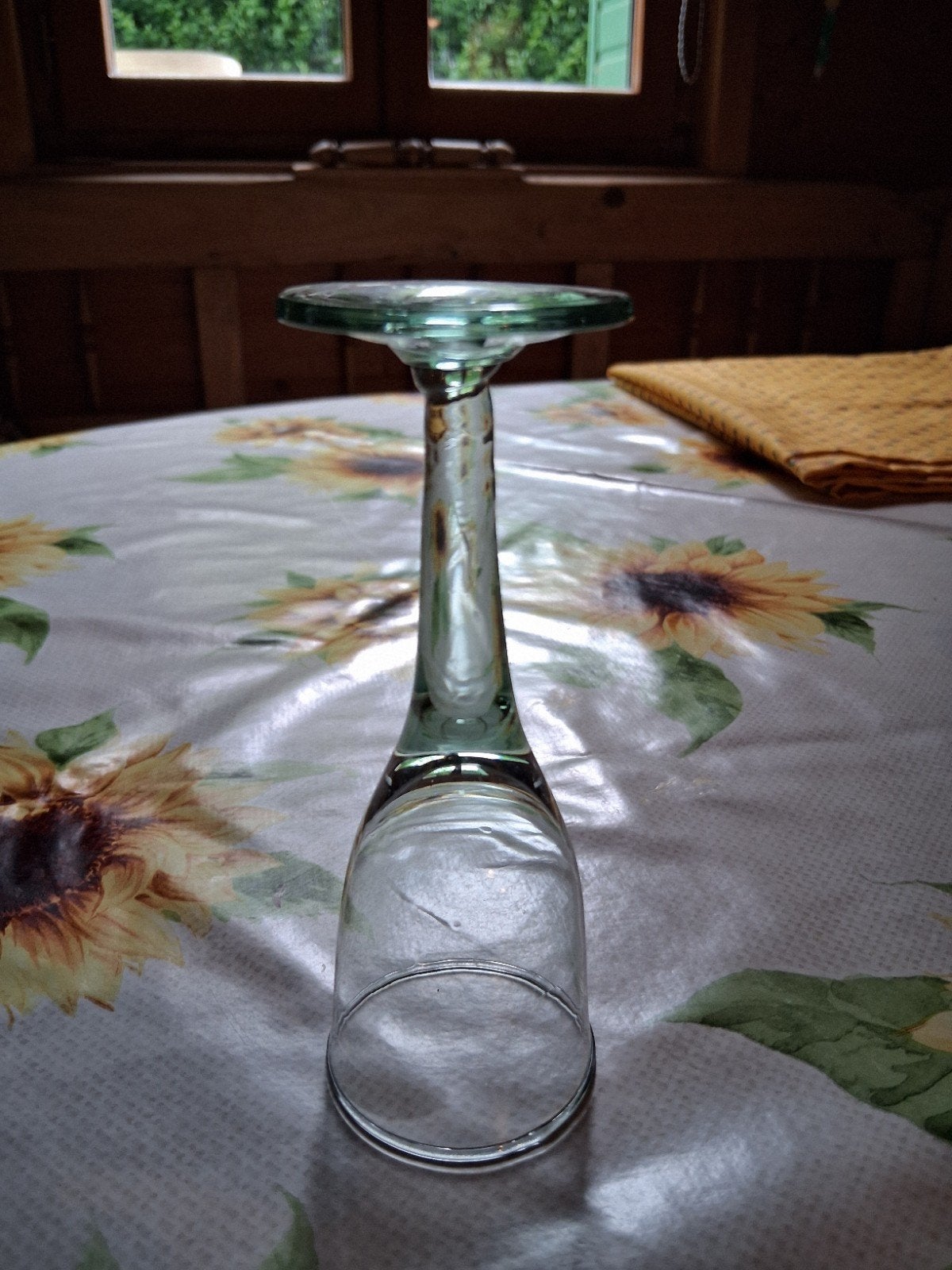 Set van 3 Vintage Mondgeblazen Borrelglaasjes – Uniek Groen, Ophalen