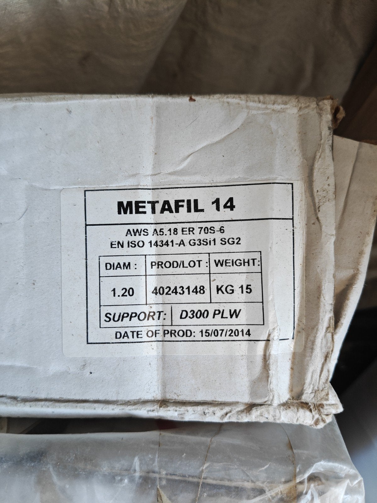 Lasdraad Metafil 14 nieuw in de doos, Enlèvement ou Envoi