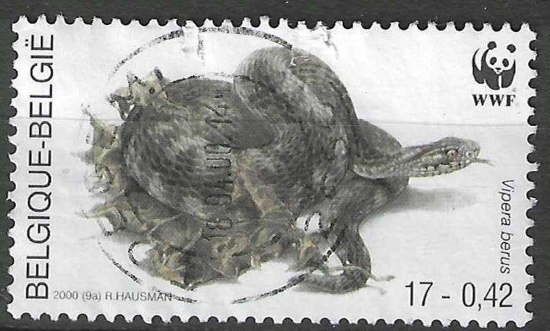 Belgique 2000 - Yvert 2895 /OBP 2896 - World Willife F (ST), Envoi, Affranchi, Oblitéré