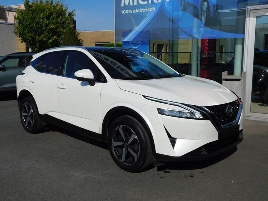 Nissan Qashqai 1.3 Mild-Hybrid N-Connecta  5 JAAR WAARBORG, Auto's, 144 g/km, 102 kW, Wit, Bedrijf