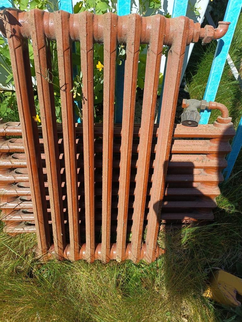 Zware oude radiatoren, Moins de 60 cm, Enlèvement, Utilisé, Radiateur