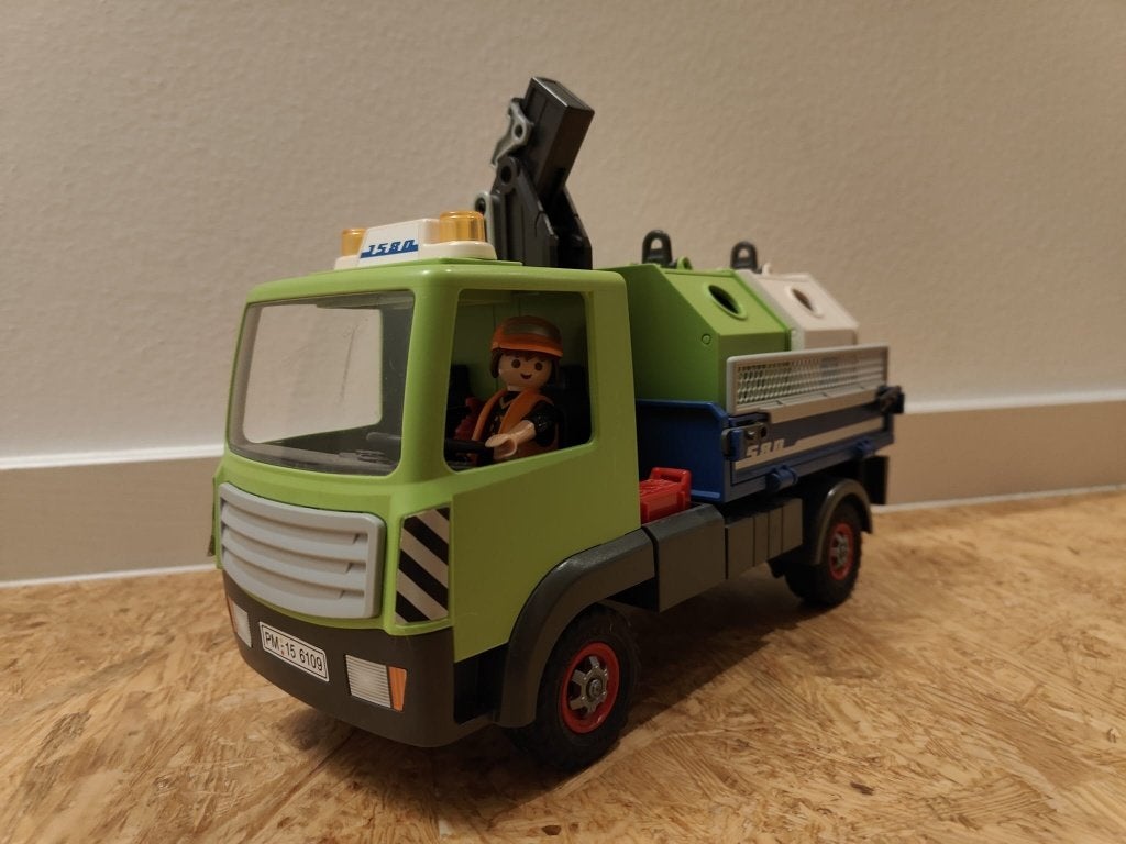 Playmobil Camion de collecte du verre usagé, Enlèvement ou Envoi, Utilisé, Véhicule, Pièces détachées