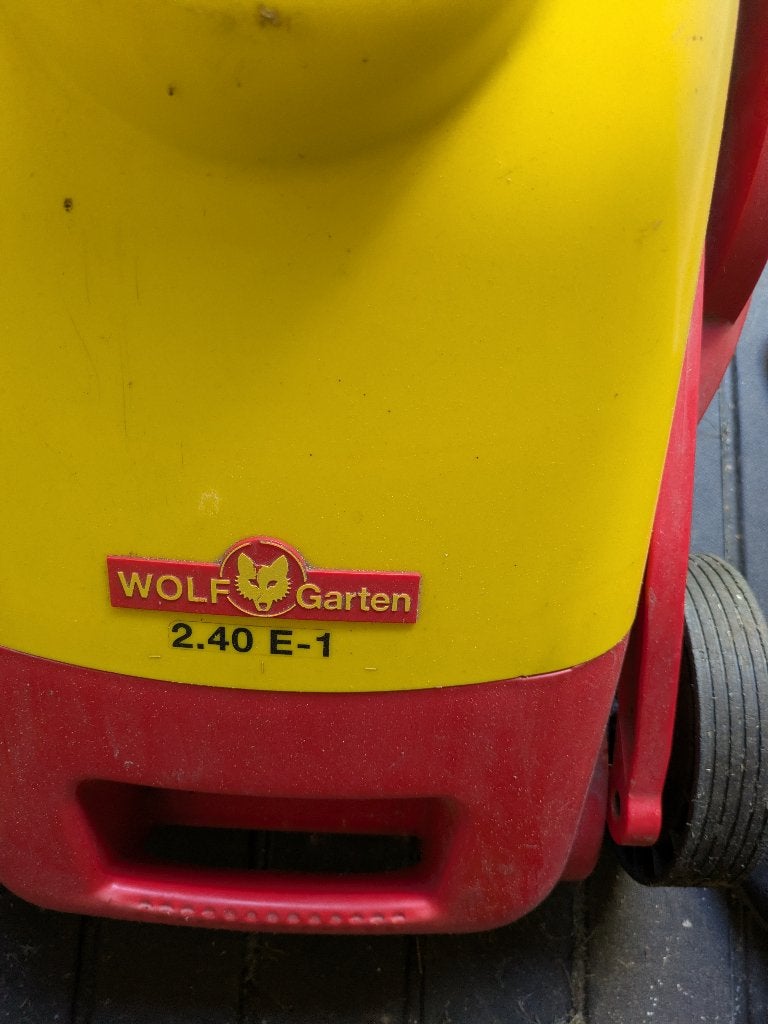 Grasmaaier Wolf Garten, Tuin en Terras, Grasmaaiers, Ophalen, Cirkelmaaier, Gebruikt, Elektrische grasmaaier