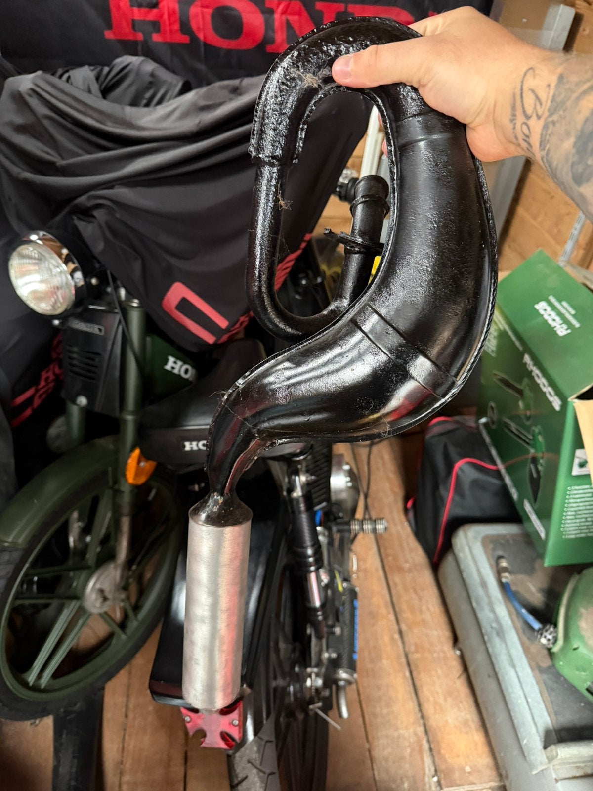 Honda camino polini snake, Ophalen of Verzenden, Zo goed als nieuw, Uitlaat