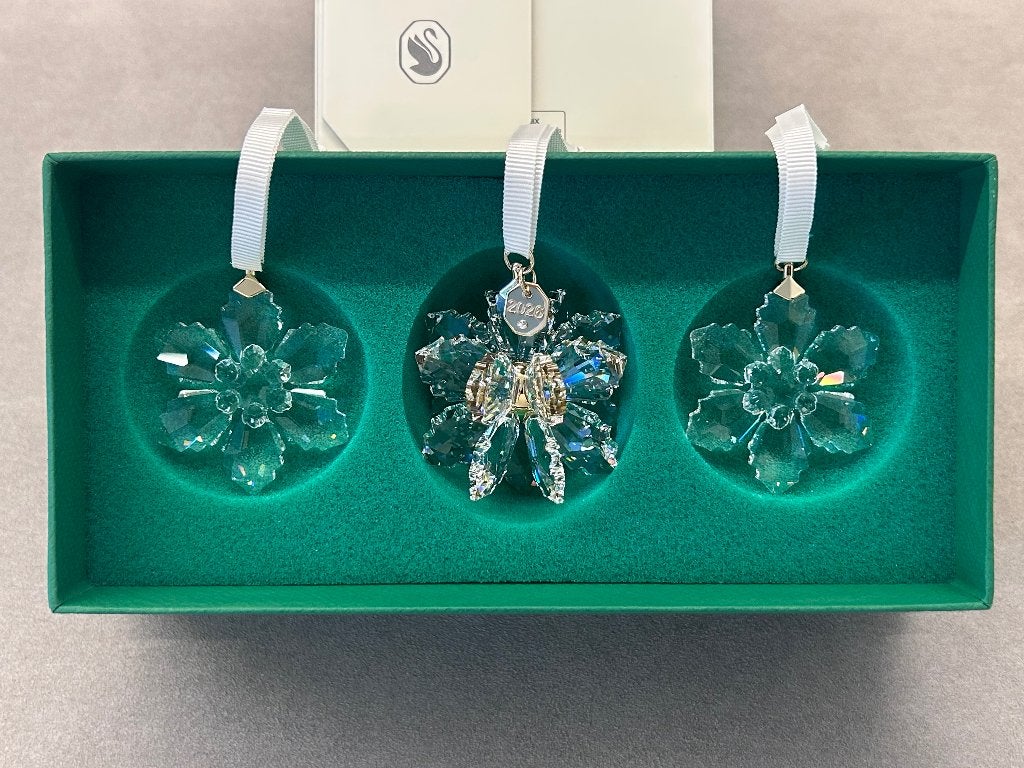 Swarovski Kerstster 3D Ornament Set 2026, Ophalen of Verzenden, Nieuw, Figuurtje