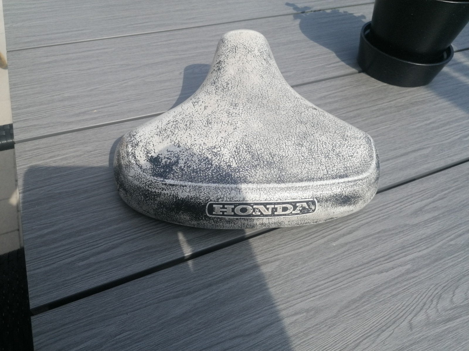 paddestoel origineel honda camino, Ophalen, Gebruikt, Zadel