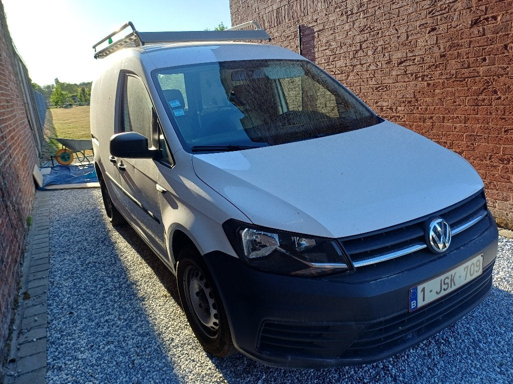 Volkswagen Caddy, Auto's, Voorwielaandrijving, 1525 kg, Wit, Leder
