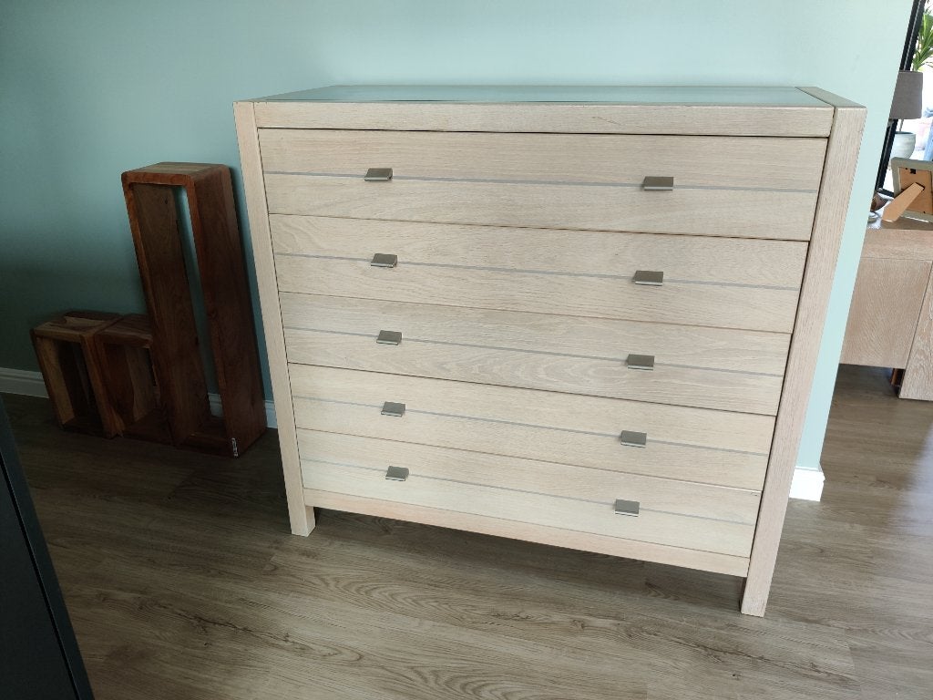 Commode kast, Huis en Inrichting, Kasten | Ladekasten, Ophalen, Gebruikt, 100 tot 150 cm, 5 laden of meer