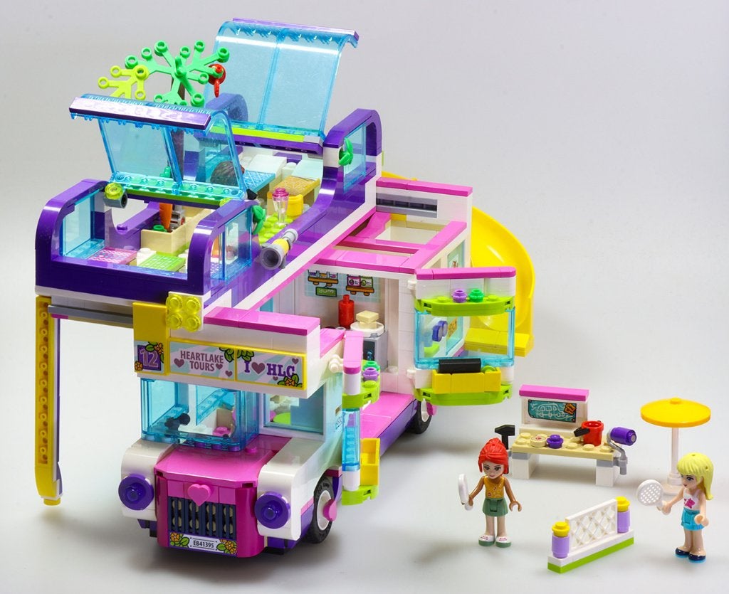 Lego Friends 41395 “vriendschapsbus” - volledige set 778 st., Gebruikt, Lego, Ophalen of Verzenden, Complete set