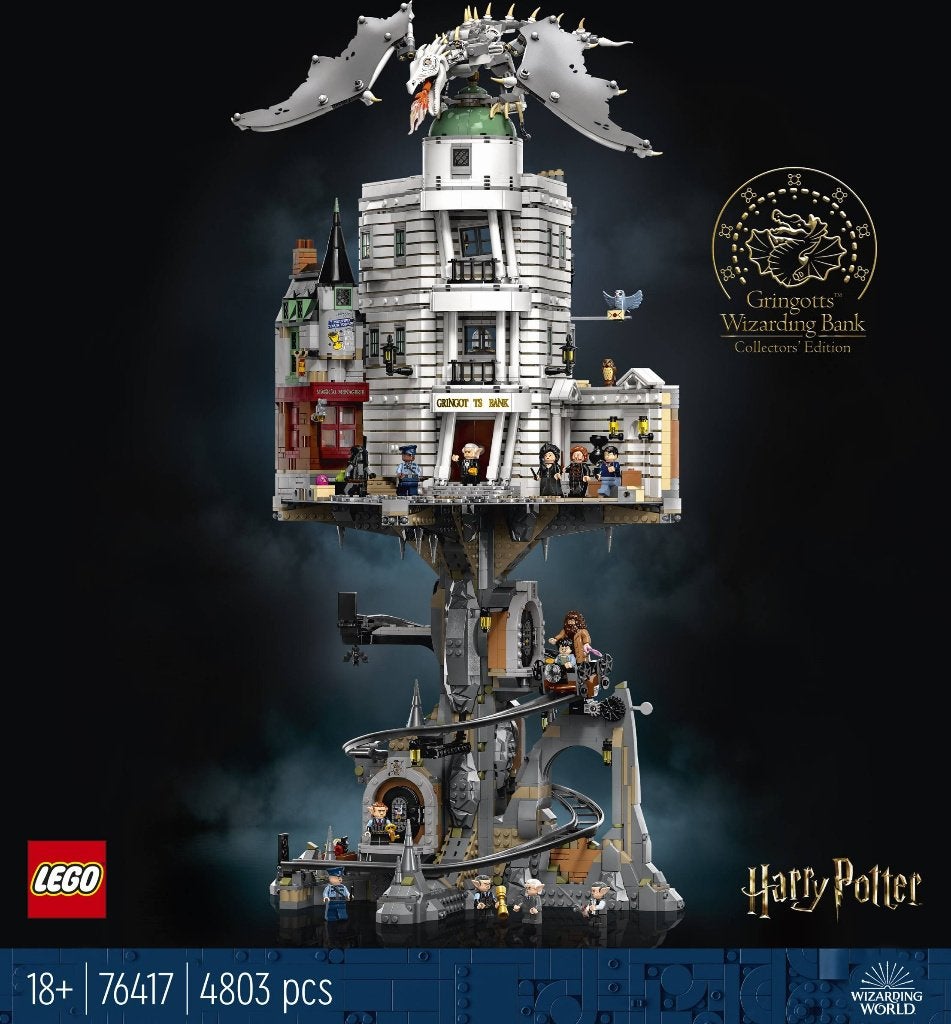 LEGO HARRY POTTER 76417 Gringotts — nieuw, Lego, Ophalen of Verzenden, Ongeopend/sealed, Harry Potter