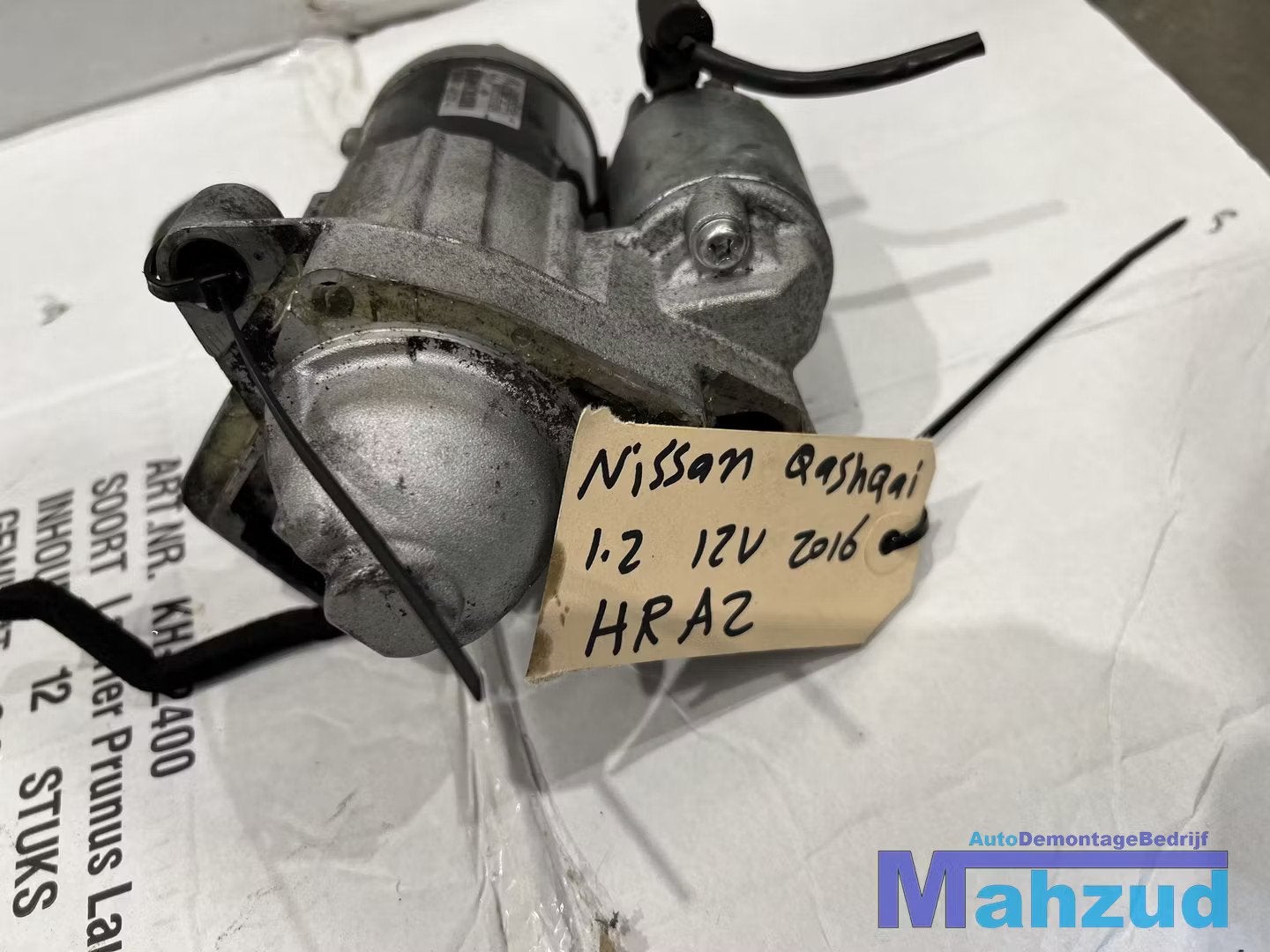 NISSAN QASHQAI 1.2 HRA2 startmotor 233004979R, Autos : Pièces & Accessoires, Nissan Motor Co., Ltd., Takashima 1-chome 1-1
220-8686  Yokohama