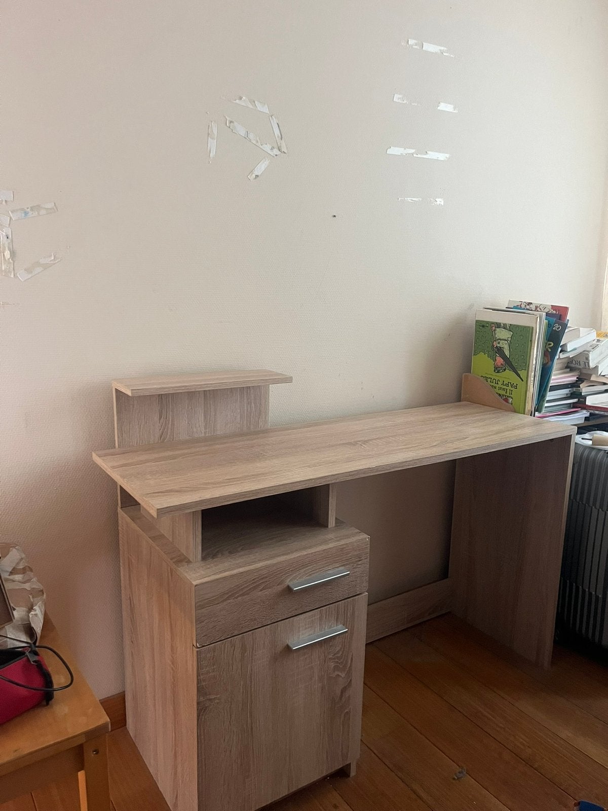 Bureau, Maison & Meubles, Enlèvement, Utilisé, Bureau-armoire combiné, Bois